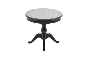 Овальный стол на кухню Фабрицио-1 Круг 1000, (Тон 8 - Венге натуральный) Морилка/Эмаль в Тюмени
