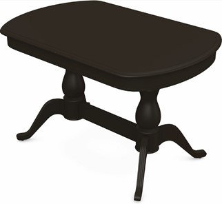 Кухонный стол раздвижной Фабрицио-2 исп. Мыло 1200, Тон 11 Покраска + патина (в местах фрезеровки) в Тюмени