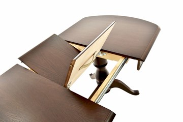 Кухонный раскладной стол Фабрицио-2 исп. Мыло 1200, Тон 7 (Морилка/Эмаль) в Тюмени - предосмотр 5