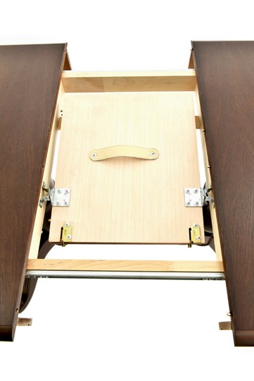Кухонный стол раздвижной Фабрицио-2 исп. Мыло 1200, Тон 9 (Морилка/Эмаль) в Тюмени - изображение 6