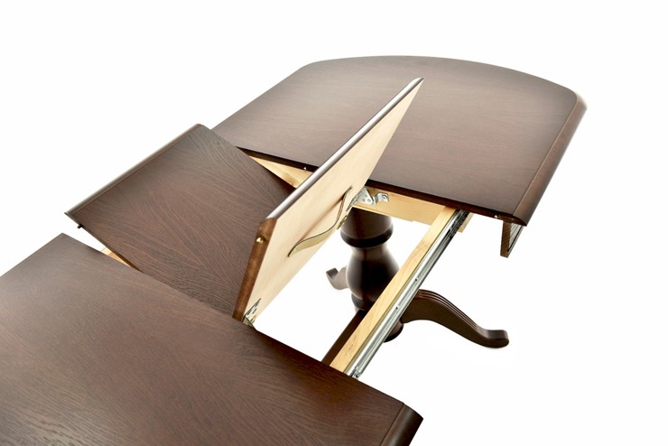 Обеденный раздвижной стол Фабрицио-2 исп. Мыло 1400, Тон 7 (Морилка/Эмаль) в Тюмени - изображение 5