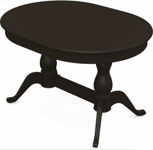 Раздвижной стол Фабрицио-2 исп. Овал 1600, Тон 11 Покраска + патина с прорисовкой (на столешнице) в Тюмени - предосмотр