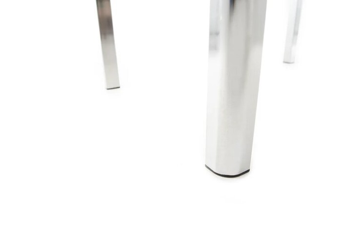 Раздвижной стол Гамбург исп. мини, Пластик (Дерево темное, опоры хром) в Тюмени - изображение 4