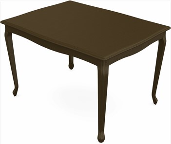 Кухонный стол раздвижной Кабриоль 1200х800, тон 5 Покраска + патина с прорисовкой (на столешнице) в Тюмени