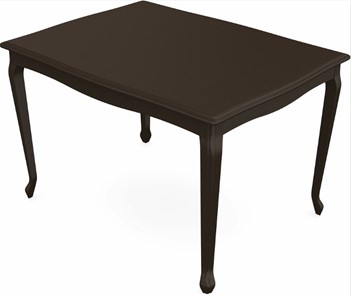 Обеденный раздвижной стол Кабриоль 1200х800, тон 8 Покраска + патина (в местах фрезеровки) в Тюмени