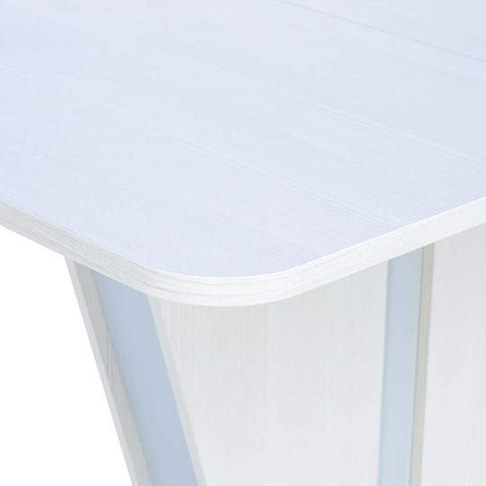 Обеденный раздвижной стол Leset Бари (Бодега белый/Серый) в Заводоуковске - изображение 4