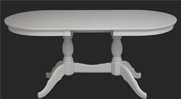 Кухонный стол раскладной Лилия-1300 (слоновая кость) 78,5x82x130+35 в Заводоуковске - предосмотр 2