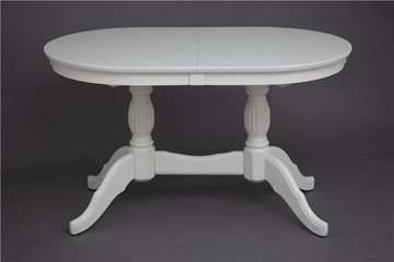 Кухонный стол раскладной Лилия-1300 (слоновая кость) 78,5x82x130+35 в Тюмени - предосмотр