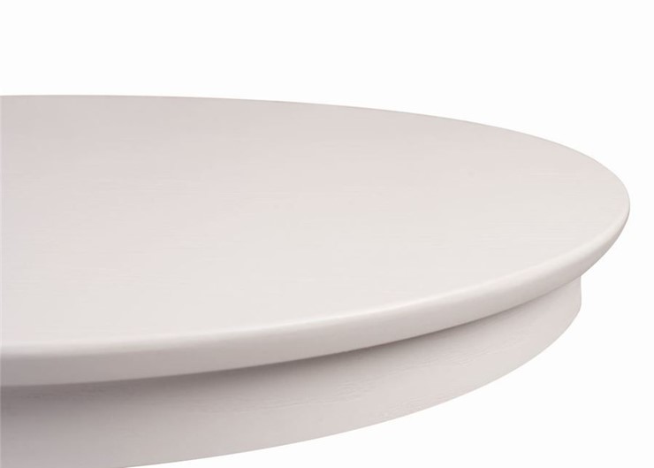 Стол раздвижной Лилия (белая эмаль) 78,5x82x110+35 в Заводоуковске - изображение 1