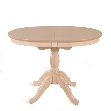 Стол раздвижной Лилия (беленый дуб) 78,5x82x110+35 в Тюмени - изображение