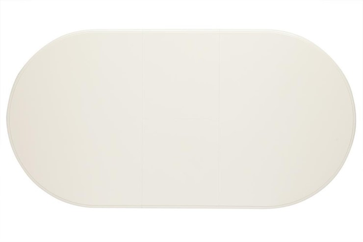 Кухонный стол раздвижной LORENZO (Лоренцо) 160+46x107x76, pure white (402) в Тюмени - изображение 5
