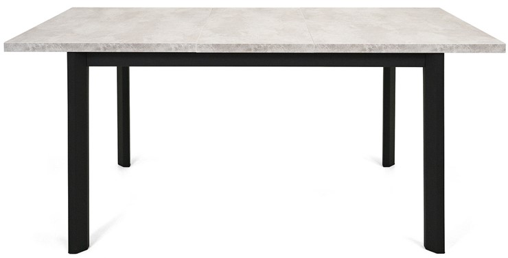 Обеденный раздвижной стол Нагано-3L (ноги черные, светлый цемент) в Тюмени - изображение 4
