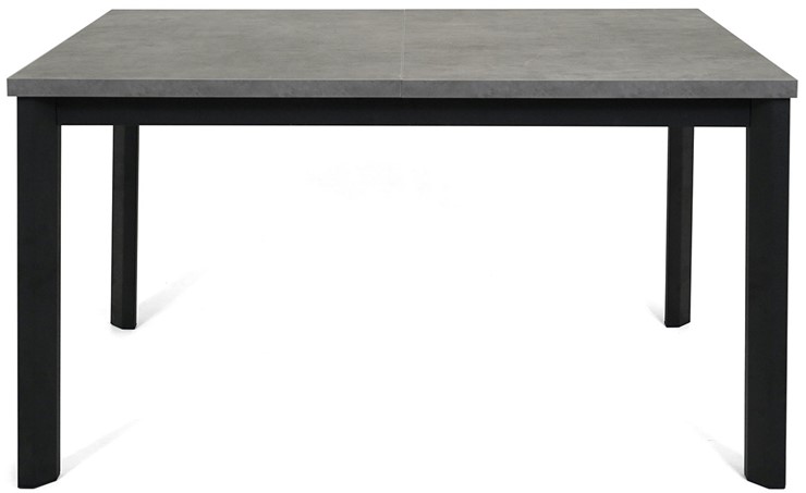 Обеденный раздвижной стол Нагано-3L (ноги черные, серый камень) в Заводоуковске - изображение 1