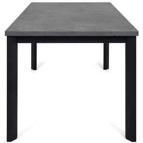 Обеденный раздвижной стол Нагано-3L (ноги черные, серый камень) в Тюмени - предосмотр 2