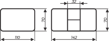 Обеденный раздвижной стол Ницца-1 ПЛ (ноги черные, плитка бежевая/серый камень) в Тюмени - предосмотр 2