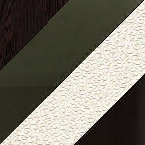 Стол раздвижной НСПГ-02 СТК, венге/темно-коричневое/узор бело-медный/опоры прямые коричневые в Тюмени - изображение 1