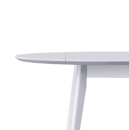 Кухонный раскладной стол Орион Drop Leaf 100, Белый в Заводоуковске - изображение 2