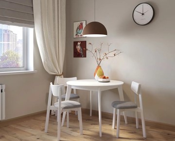 Кухонный раздвижной стол Орион Classic Plus 100, Белый в Тюмени - предосмотр 13