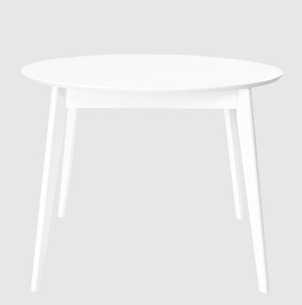 Кухонный раздвижной стол Орион Classic Plus 100, Белый в Тюмени - изображение
