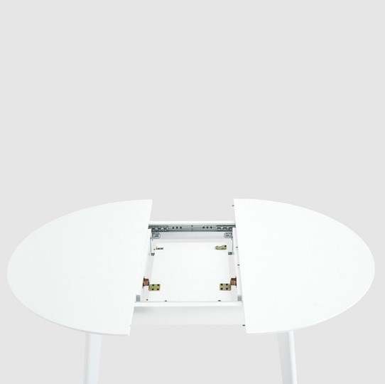 Кухонный раздвижной стол Орион Classic Plus 100, Белый в Тюмени - изображение 7