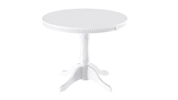 Кухонный стол раздвижной Орландо Т1, цвет Белый матовый (Б-111.02.1) в Заводоуковске - предосмотр