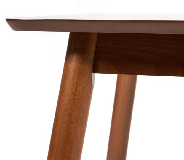 Кухонный стол раздвижной Pavillion (Павильон) бук/мдф 80x120+40x75, Коричневый арт.13981 в Тюмени - изображение 6