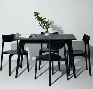 Кухонный раздвижной стол Пегас Сlassic Plus 120, Черный в Заводоуковске - предосмотр 16