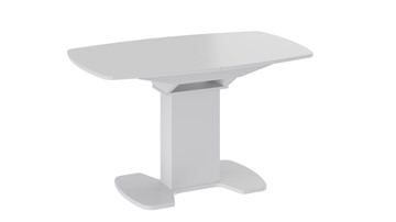 Стеклянный стол Портофино (СМ(ТД)-105.02.11(1)), цвет Белый глянец/Стекло белое в Заводоуковске