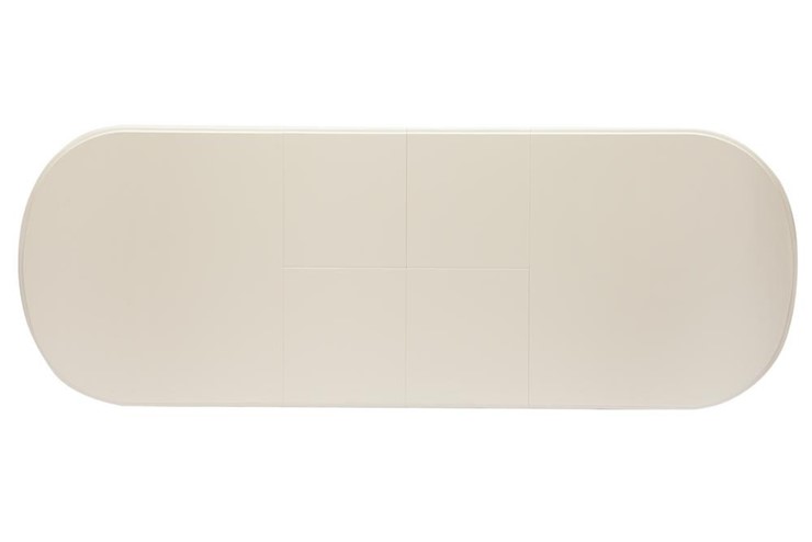 Стол раздвижной Siena ( SA-T6EX2L ) 150+35+35х80х75, ivory white (слоновая кость 2-5) арт.12490 в Заводоуковске - изображение 4
