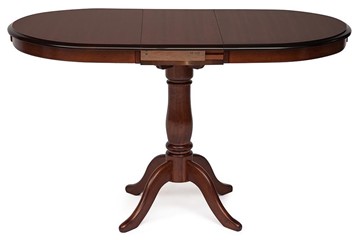 Обеденный овальный стол Solerno (ME-T4EX) 70х100+29х75, MAF Brown арт.10481 в Тюмени