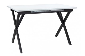 Кухонный раскладной стол Стайл № 11 (1100/1500*700 мм.) столешница пластик, форма Форте, с механизмом бабочка в Тюмени - предосмотр 2