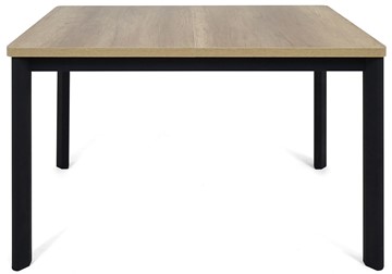 Кухонный стол раскладной Токио-2L (ноги металлические черные, дуб каньон) в Тюмени - предосмотр 1