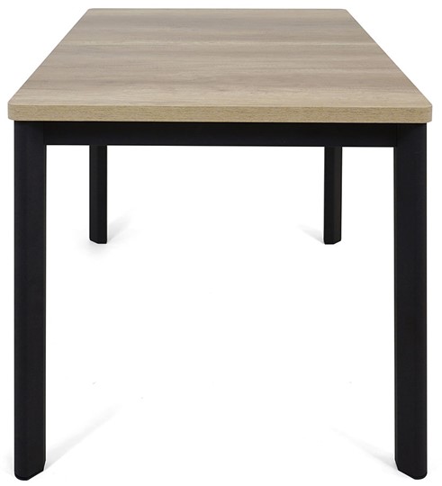 Кухонный стол раскладной Токио-2L (ноги металлические черные, дуб каньон) в Заводоуковске - изображение 2