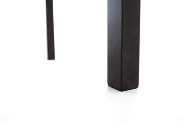 Кухонный раскладной стол Токио дерево №3 (стекло черное/черный) в Тюмени - предосмотр 7