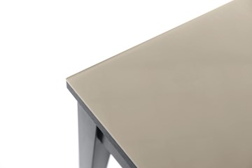 Кухонный раздвижной стол Токио дерево №3 (стекло коричневое/венге) в Тюмени - предосмотр 5