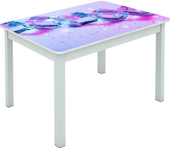 Обеденный стол Мюнхен исп. 1 ноги метал. крашеные №23 Фотопечать (Вода №2) в Тюмени