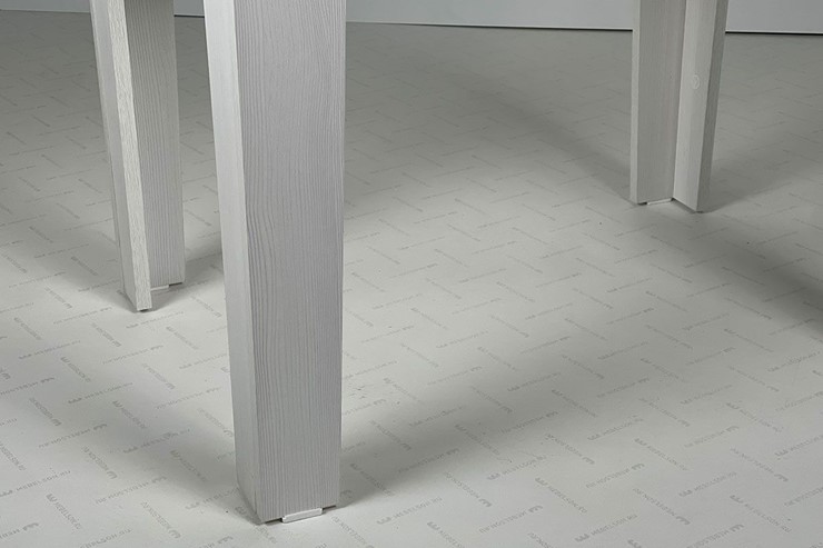 Кухонный стол раздвижной Фантазия, белый рамух в Заводоуковске - изображение 3