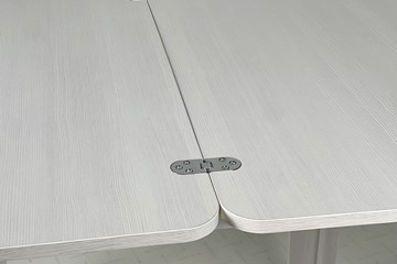 Кухонный стол раздвижной Фантазия, белый рамух в Тюмени - предосмотр 4