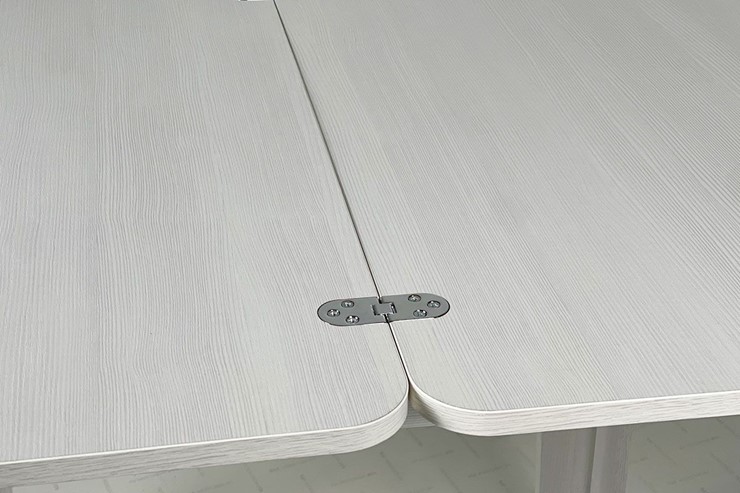 Кухонный стол раздвижной Фантазия, белый рамух в Заводоуковске - изображение 4