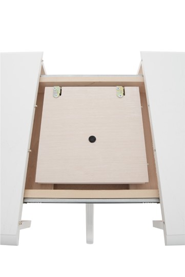 Кухонный раздвижной стол Фабрицио-1 исп. Мини 1100, Тон 11 (Морилка/Эмаль) в Тюмени - изображение 4