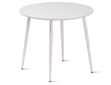 Кухонный стол Орфей.4, Пластик Clean Touch White Melatone/white myar в Тюмени