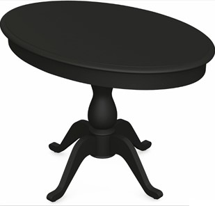 Кухонный стол раскладной Фабрицио-1 исп. Эллипс, Тон 12 Покраска + патина с прорисовкой (на столешнице) в Тюмени - предосмотр