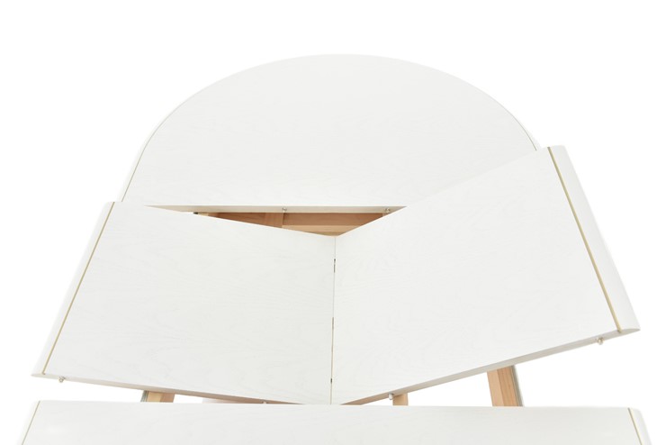 Обеденный раздвижной стол Фабрицио-2 исп. Овал 1600, Тон 12 Покраска + патина с прорисовкой (на столешнице) в Тюмени - изображение 2