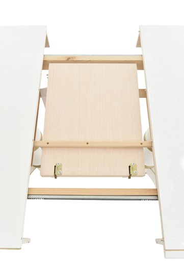 Обеденный раздвижной стол Фабрицио-2 исп. Овал 1600, Тон 12 Покраска + патина с прорисовкой (на столешнице) в Тюмени - изображение 4