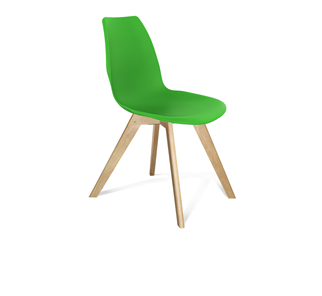 Кухонный стул SHT-ST29/S39 (зеленый ral 6018/прозрачный лак) в Тюмени