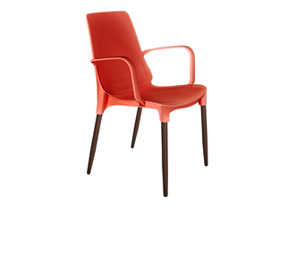 Обеденный стул SHT-ST76/S424-С (красный/коричневый муар) в Заводоуковске