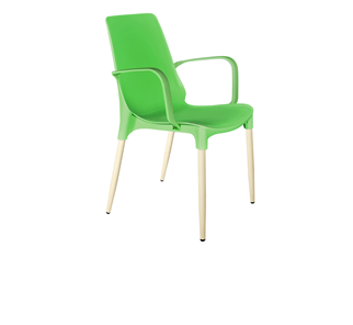 Обеденный стул SHT-ST76/S424-С (зеленый/ваниль) в Тюмени