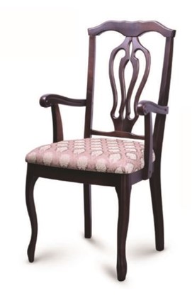 Обеденный стул Кабриоль 15, Эмаль + Патина в Заводоуковске - изображение