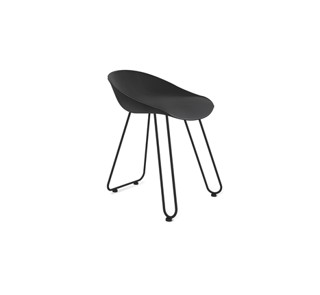 Обеденный стул SHT-ST19/S106 (черный/черный муар) в Заводоуковске - изображение