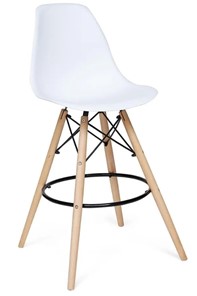 Барный стул Cindy Bar Chair (mod. 80) 46х55х106 белый арт.12656 в Заводоуковске